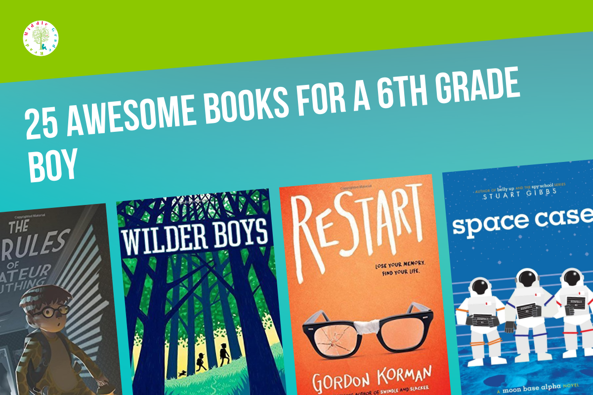 25 Amazing Middle Grade Books for a 6th Grade Boy - Middle Grade Reads