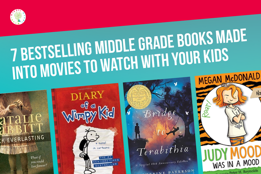7 Bestselling Middle Grade Books Made Into Movies to Watch With Your Kids