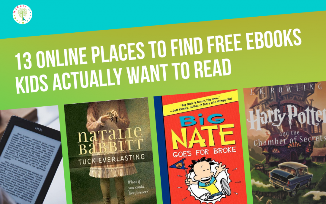 13 GREAT Places to Find Free Books for Kids Online