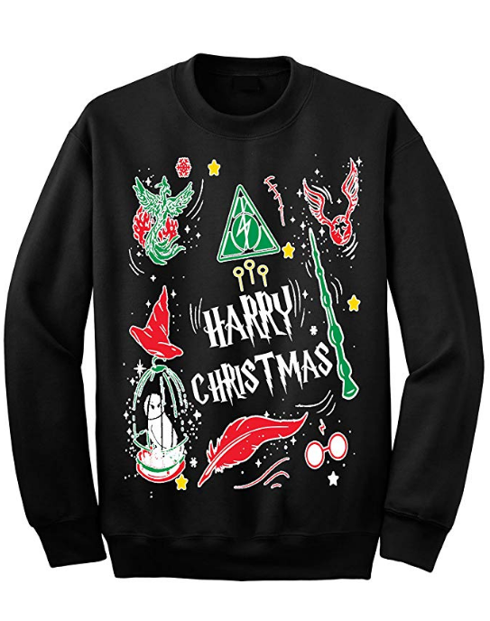 harry potter ugly christmas sweater