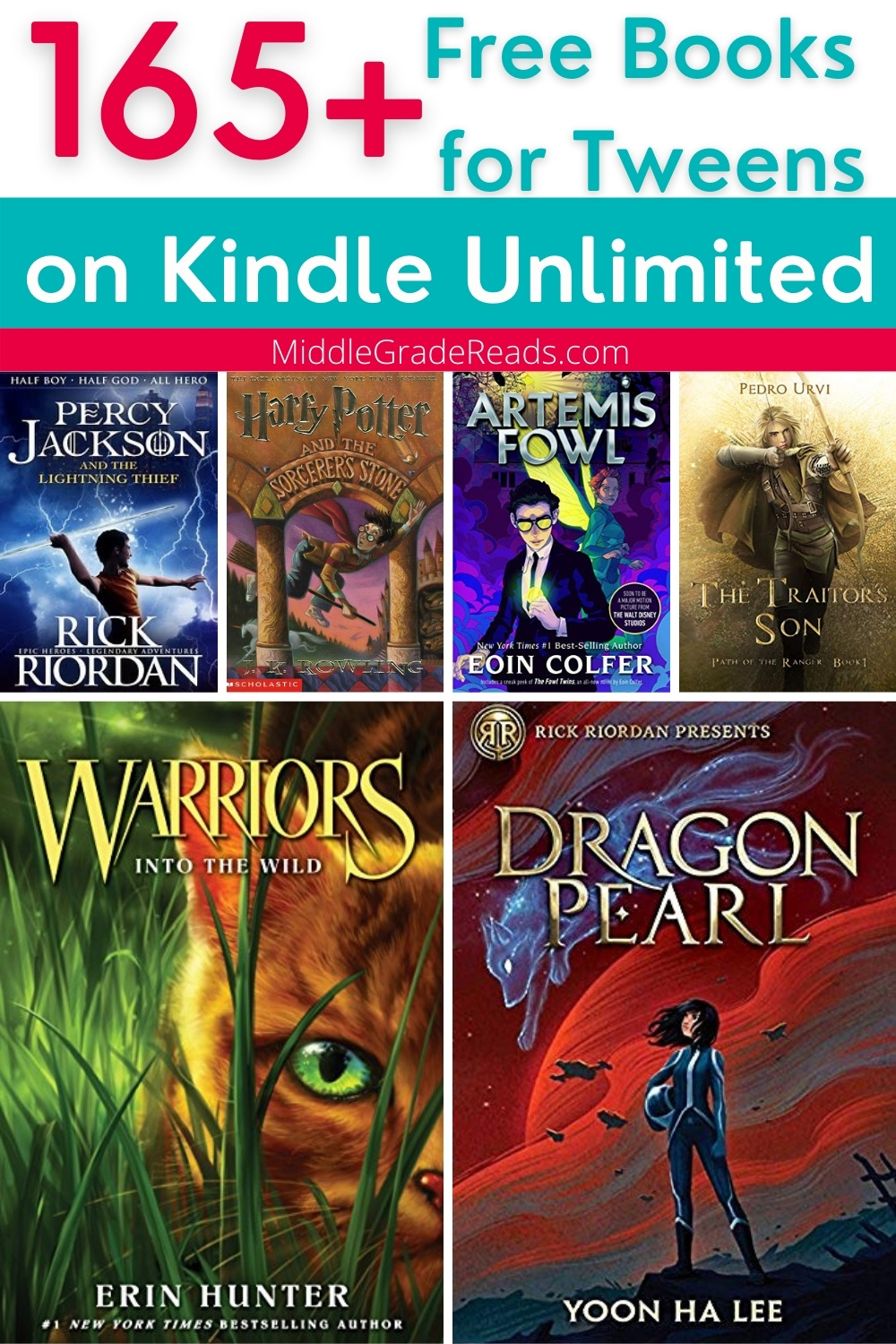 Did you know that there are a ton of really awesome middle-grade books that you can read for free on Kindle Unlimited? Here are 165+ to get you started!
