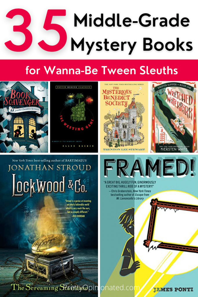 From classic whodunits to modern preteen sleuths, these are some of the all-time best middle-grade mystery books for your wanna-be detective tween! Take a peek!