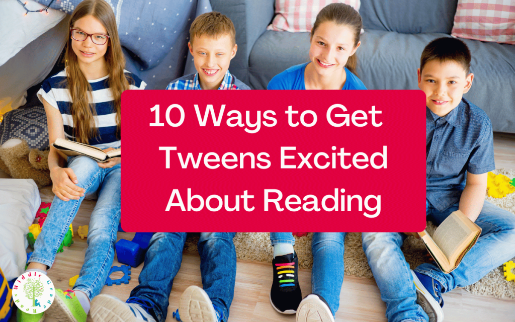 From creating book clubs with friends to finding stories that fit their interests, there are so many great ways to get your tweens excited about reading!